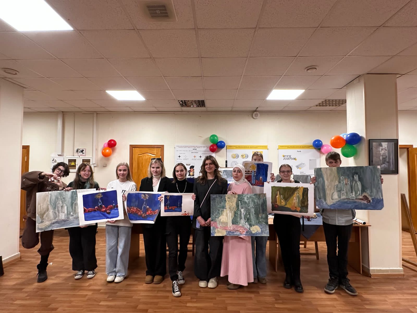 Мастер-класс по живописи